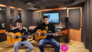 اجرای زنده رضا فرجی و امیر محمد پولادیان به نام فلامینکو تیپیکو