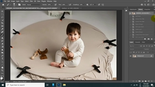 اکشن روتوش نوزاد