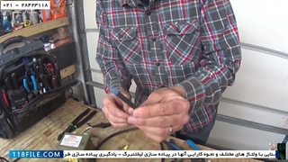 آموزش ایجاد نقاشی روی چوب