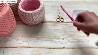 آموزش بافت سبد گرد