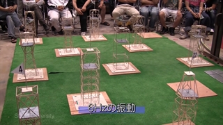 مسابقه تست استراکچر ساختمان در برابر زلزله در ژاپن