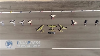 پهبادهای رزمی سپاه پاسداران در رزمایش پیامبر اعظم 17