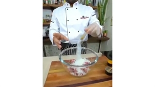 آشپزی طور به به ⁦⁦ᕙ(＠°▽°＠)ᕗ⁩ کباب تابه ای