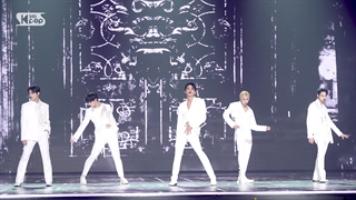 فنکم اجرای آهنگ Mirotic (TVXQ) توسط یوته یانگ (SF9)، جویون (the boyz)، هیونجین (stray kids)، مونبین ( astro) و وودز (woodz)