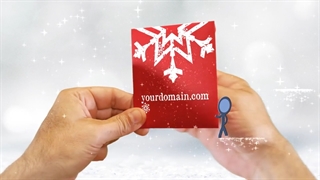 پروژه آماده پریمیر کارت متحرک کریسمس Animated Christmas Card