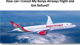 Kenya Airways Refund Policy