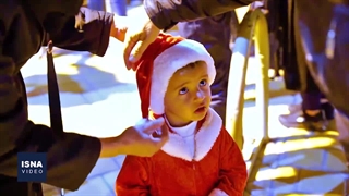 حال و هوای محله جلفا در شب‌های کریسمس