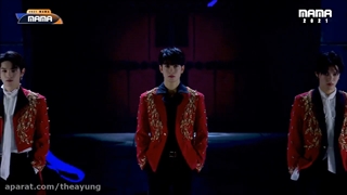 اجرای آهنگ'Sticker' از گروه ان سی تی 127 NCT در مراسم MAMA2021 201