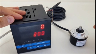 نحوه تست انکودر و عملکرد انکودر افزایشی از طریق اتصال به یک شمارنده انکودر