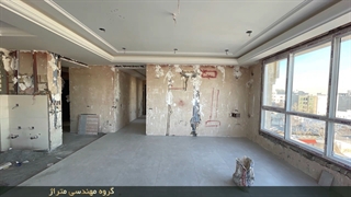 پروژه در حال اجرا خیابان اقبال لاهوری مشهد گروه مهندسی متراژ