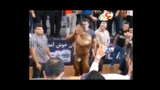 درگیری حسین کلاته و مجید جامه بزرگ در مسابقات جهانی اسپانیا
