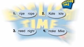 English Time 2 Run 4 Unit 7 Phonics Time E