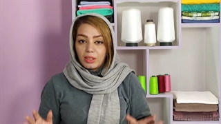 سردوزی با چرخ خیاطی ساده