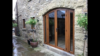 پنجره یو پی وی سی با پروفیل طرح چوب