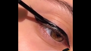 جذابترین مدل آرایش و خط چشم - تبلیغات ویدئویی برای آرایشگران