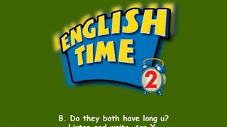 English Time 2 Run 4 Unit 8 Phonics Time B