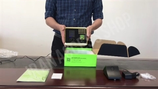 آنباکسینگ دستگاه حضور و غیاب UF100 | ایران اکسس