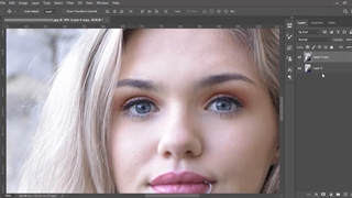 سریع ترین روش حذف جوش و لک های صورت با فتوشاپ