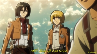 حمله به تایتان ها _ Attack on Titan + قسمت 11 فصل اول + زبان اصلی  _ زیرنویس چسبیده فارسی