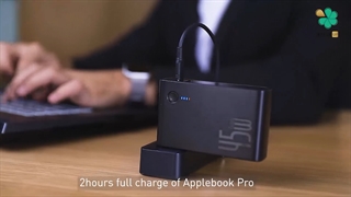 معرفی ویژگی های پاوربانک و آداپتور شارژر سریع بیسوس مدل Baseus Gan 2 in 1 PPNLD-F01