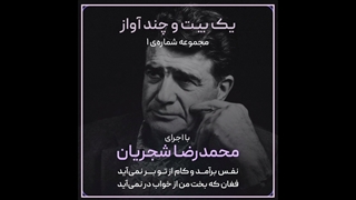 یک بیت با چند آواز با اجرای استاد محمدرضا شجریان