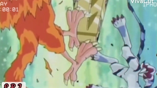 Digimon Adventur 01,work from sora +کپشن