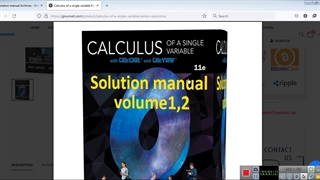 Calculus of a single variable Ron Larson 11th edition solutions manual pdf
