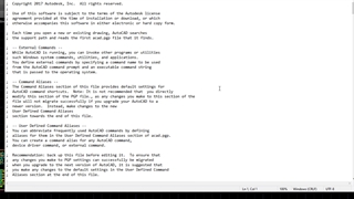 خصوصی سازی دستورات در اتوکد