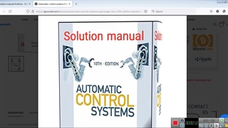 Automatic control systems Golnaraghi & Kuo 10th edition solution manual pdf