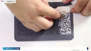 زیورآلات خمیری دست ساز-ساخت زیورآلات خمیری در منزل-گردنبند خمیری با شابلون