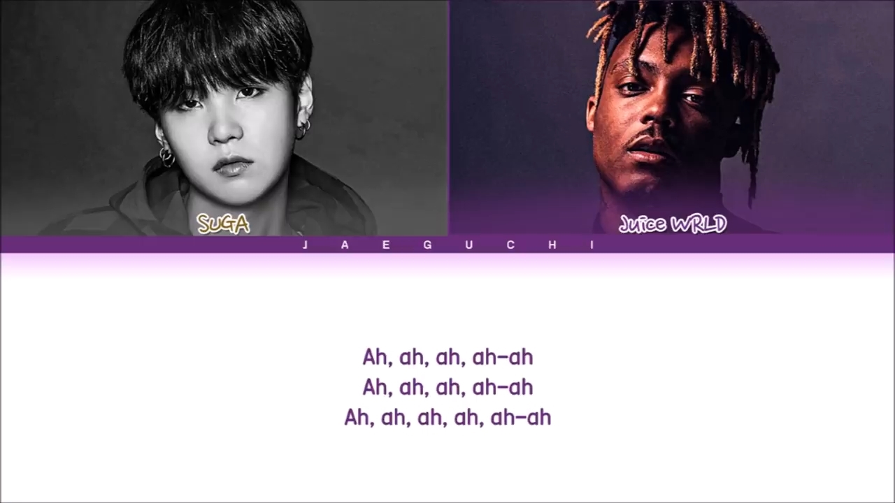 Juice Wrld Feat Suga (BTS) _ Girl Of My Dream Lyrics نماشا