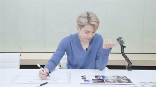 روند طراحی مرچ های جیمین + زیرنویس فارسی (ARTIST-MADE COLLECTION BY BTS ‘Making-of Log’ from Jimin)