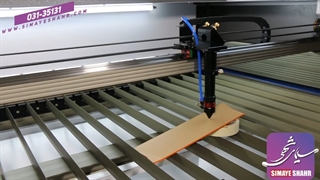 به دست آوردن فاصله کانونی لنز  دستگاه برش لیزر