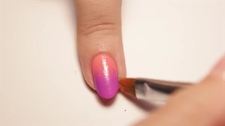 آموزش طرح ناخن ساده