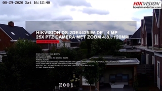 دوربین مداربسته اسپیددام هایک ویژن مدل DS-2DE4425IW-DE