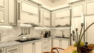 بهترین بازسازی آشپزخانه | گروه معماری و بازسازی پروان 09155106859