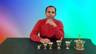 ست هاون برنجی