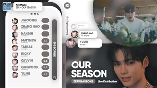 لاین آپ آهنگ our season از zerobaseone