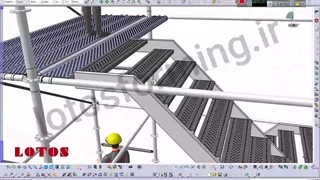 رولفرمینگ صفحه داربست فلزی