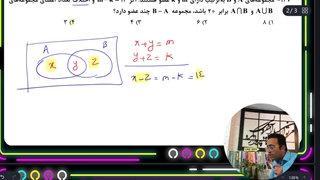 حل ریاضی کنکور تجربی تیر 1402 - کلاس خصوصی کنکور مشهد - استاد مهدی شاکریان