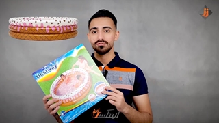 استخر بادی کودک گرد مدل بستنی