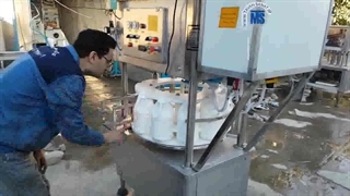 دستگاه پرکن و دربند جوهر نمک و اسید توان صنعت | 09152000050