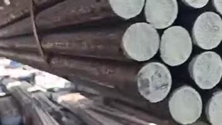 بارگیری میلگرد ساده صنعتی آیین صنعت