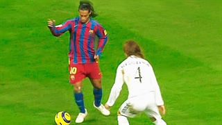 روزی که رونالدینیو رئال مادرید را نابود کرد و مورد تشویق قرار گرفت!