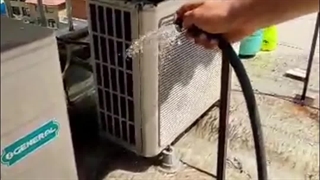 سوختن موتور اسپیلت به علت سرویس نکردن دستگاه