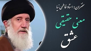 14020601: معنی حقیقی عشق - استاد فاطمی نیا