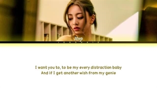 لیریک آهنگ wishing on you از jihyo