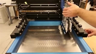 دستگاه چاپ ترافارد (چاپ استنسیل)(چلپ شابلونی)