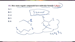 سوال احتمالی IMAT 2023 ایتالیا - شیمی آیمت استاد نباتی - organic chemistry