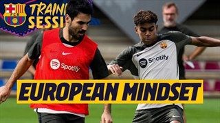 تمرین یکشنبه بارسلونا: شروع آماده سازی برای لیگ قهرمانان